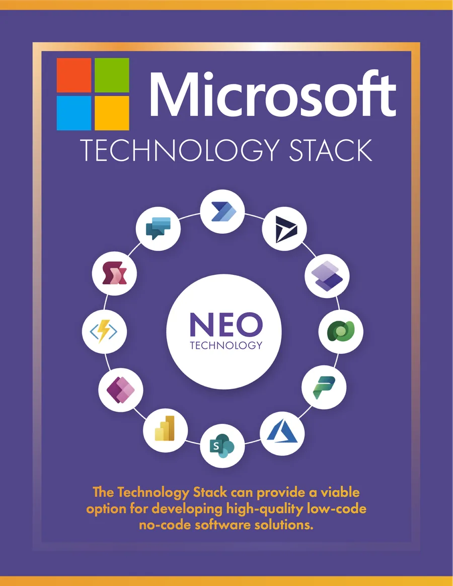 Cover of The Microsoft Technology Stack